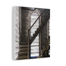 Load image into Gallery viewer, Marble Church Bell Tower Staircase Photo- Matte Canvas Wall Art