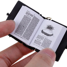 Load image into Gallery viewer, Mini English Holy Bible Keychain