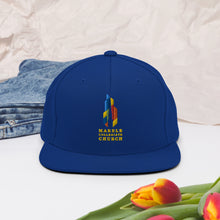 Load image into Gallery viewer, Marble Church Logo Snapback Hat