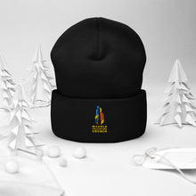 Load image into Gallery viewer, Cuffed Ski Hat with Marble Church Logo
