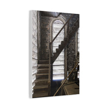 Load image into Gallery viewer, Marble Church Bell Tower Staircase Photo- Matte Canvas Wall Art
