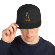 Load image into Gallery viewer, Marble Church Logo Snapback Hat
