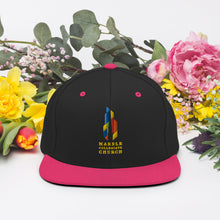 Load image into Gallery viewer, Marble Church Logo Snapback Hat
