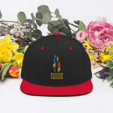 Load image into Gallery viewer, Marble Church Logo Snapback Hat
