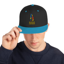 Load image into Gallery viewer, Marble Church Logo Snapback Hat
