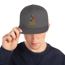 Load image into Gallery viewer, Marble Church Logo Snapback Hat
